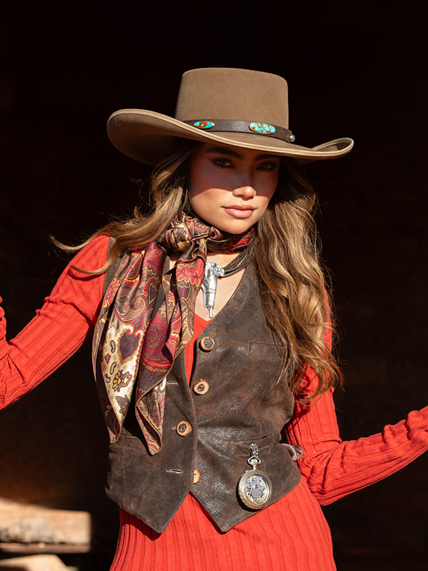 Bruin Cowboy vest volwassen Goedkope Feestwinkel Bruin Cowboy vest volwassen Goedkope Feestwinkel