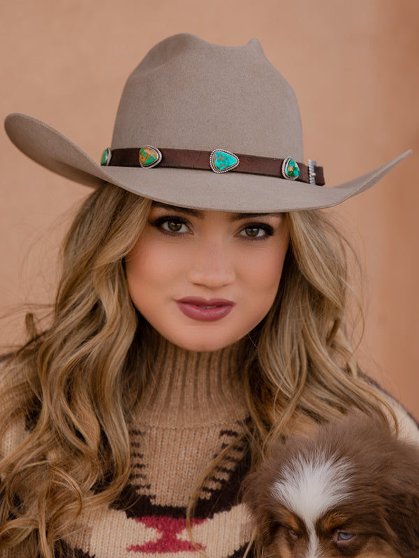 Yellowstone Horn back Hatband