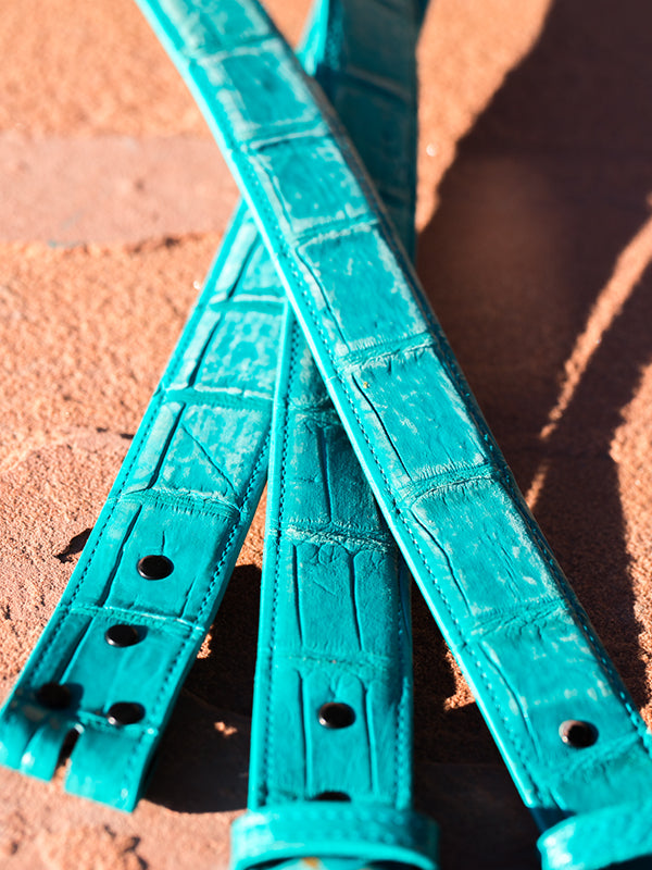 Aqua Wild Alligator Exotic Belts