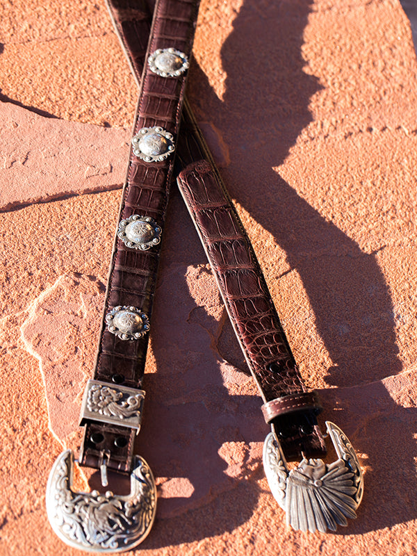 Dressed up Alligator Exotic Belts