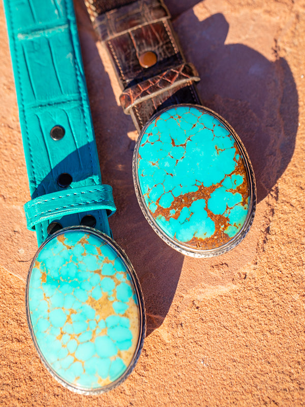Aqua Wild Alligator Exotic Belts