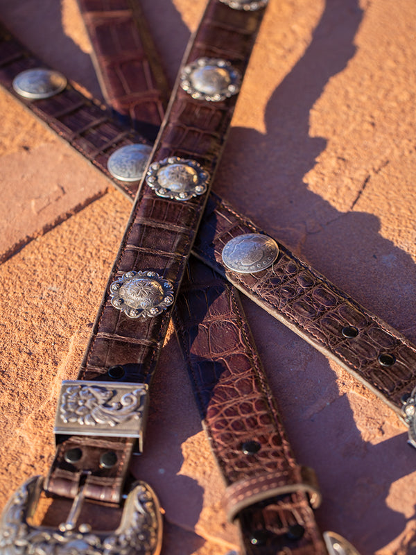 Dressed up Alligator Exotic Belts