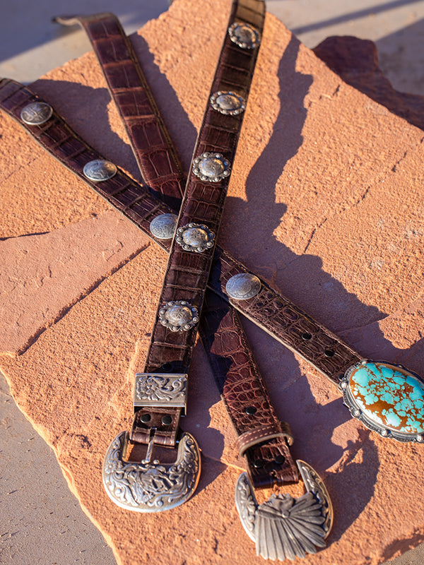 Dressed up Alligator Exotic Belts