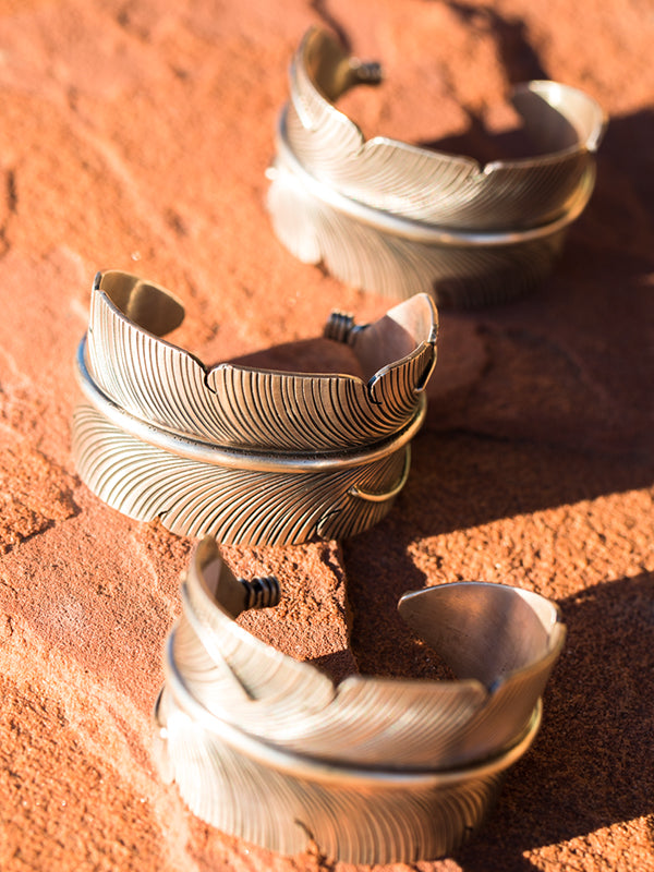 Eagle feather cuff