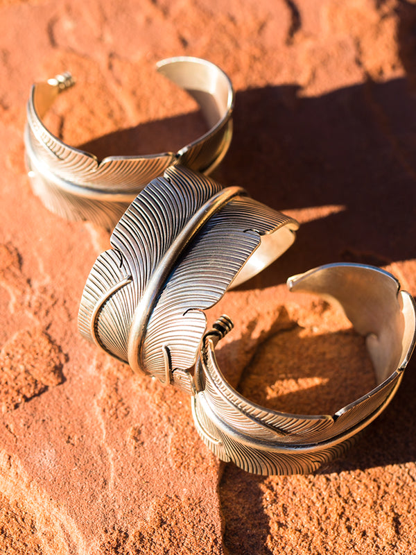 Eagle feather cuff
