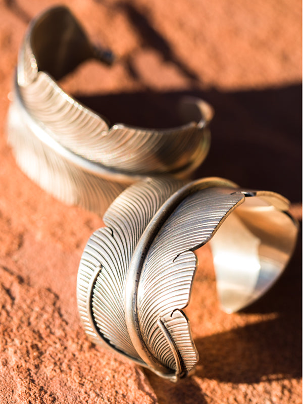 Eagle feather cuff