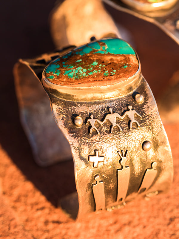 Petroglyph Cuff