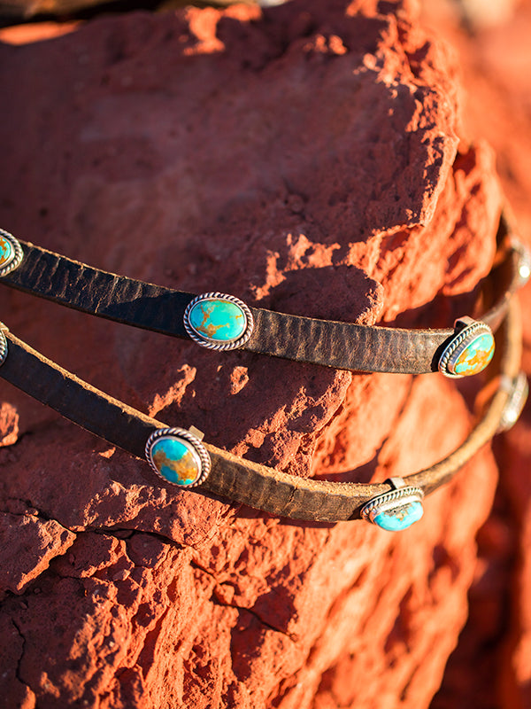 Yellowstone Horn back Hatband