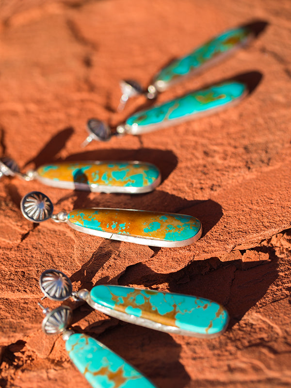 Western Slab Earrings