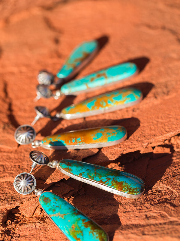 Western Slab Earrings