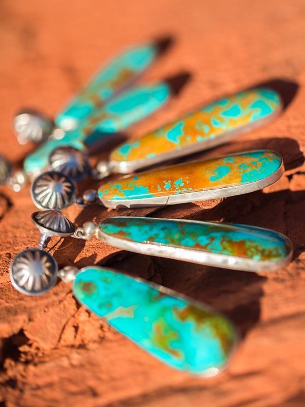 Western Slab Earrings