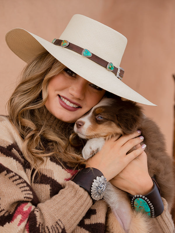 Yellowstone Horn back Hatband