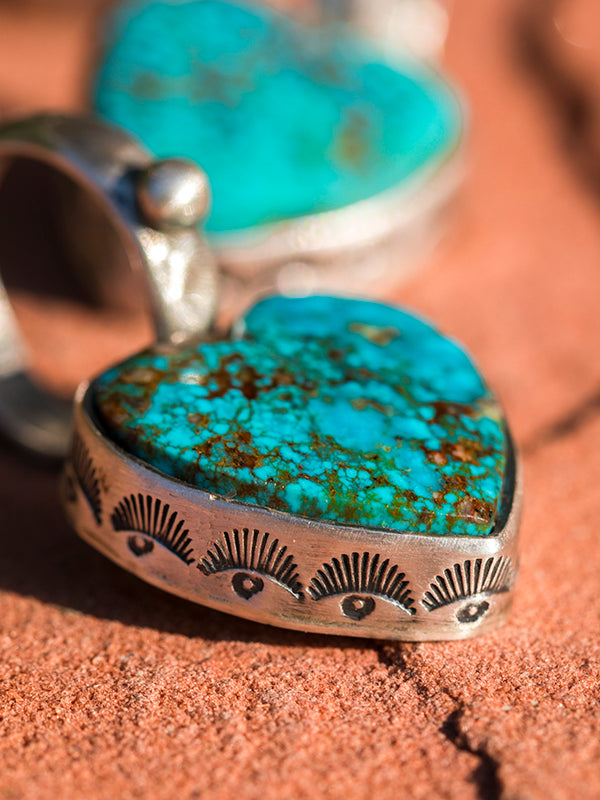 Kingman Heart Pendant