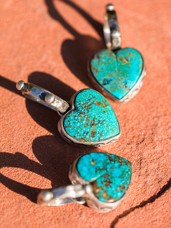 Kingman Heart Pendant