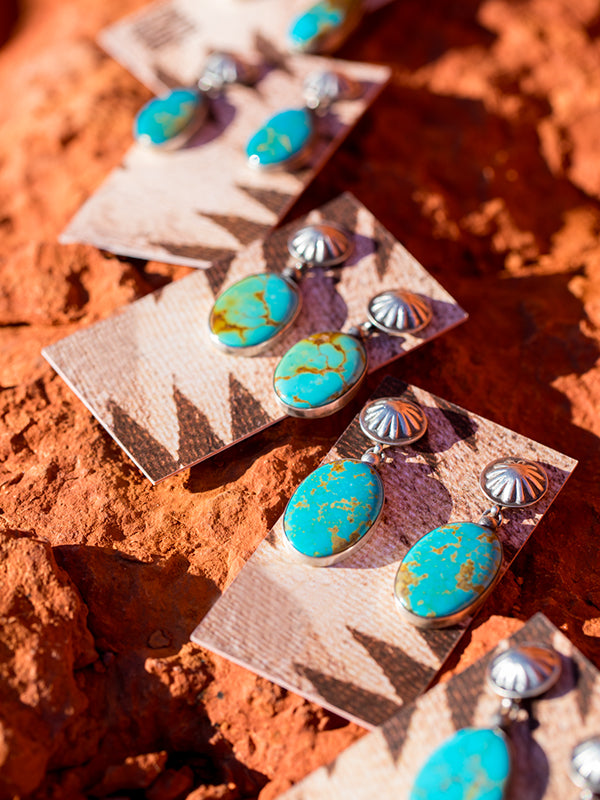 Kingman Concho Earrings