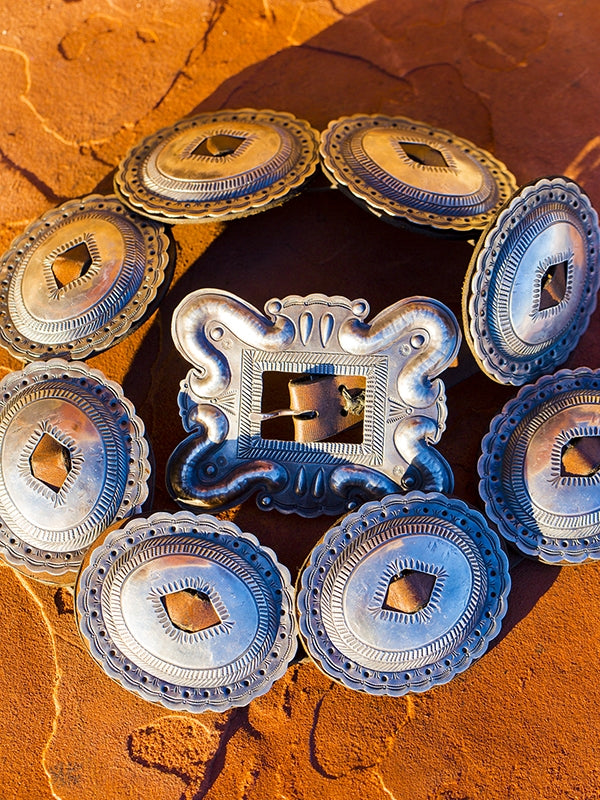 Geraldine Yazzie Concho Belt