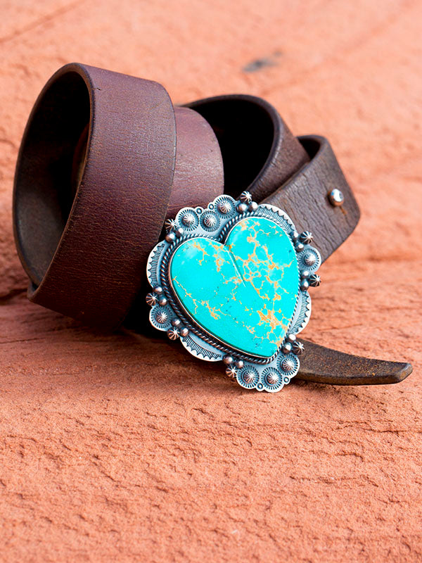 Heart Turquoise Buckle – Brit West display picture 1