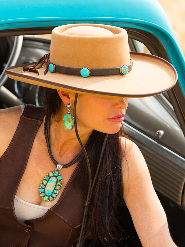 Zuni Five Stone Hatband