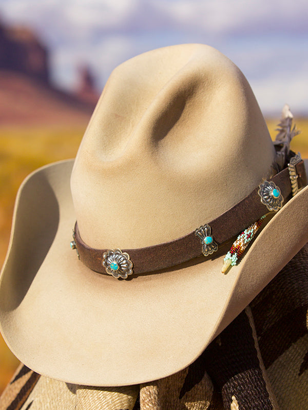 Navajo Concho Hatband – Brit West
