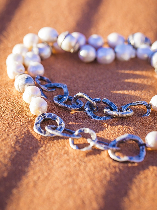 Barouque Pearls and Sterling loops