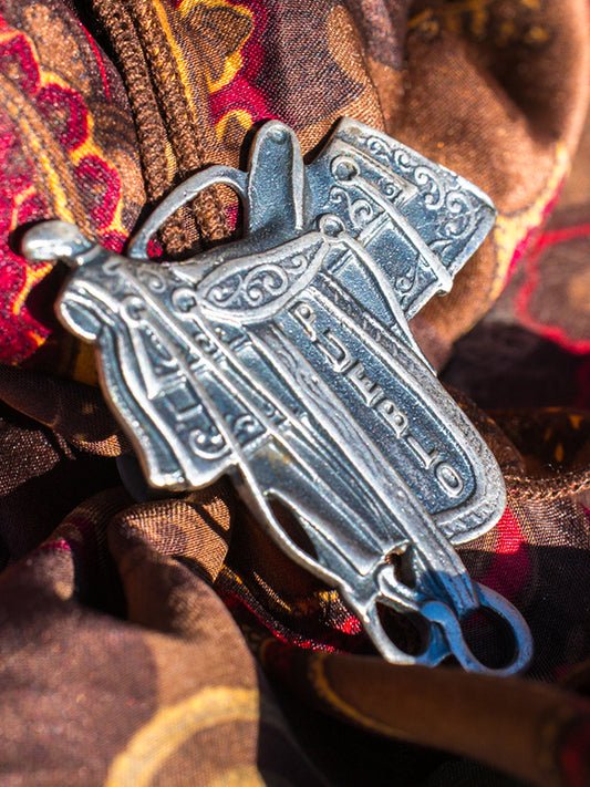 Saddle Fob Scarf Ring