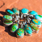 Turquoise Pebble Charm