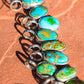 Turquoise Pebble Charm