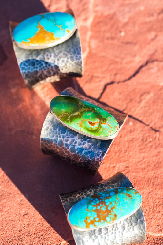 Zion Hammered Cuff