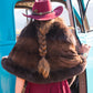 "Denim and Mink" Stole