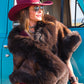 "Denim and Mink" Stole