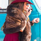 "Denim and Mink" Stole