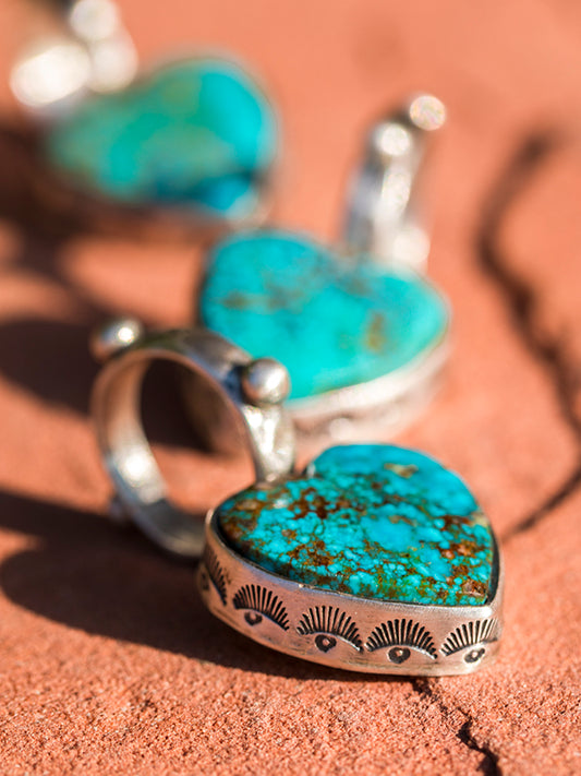 Kingman Heart Pendant