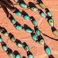 Royston leather Lariat Necklace