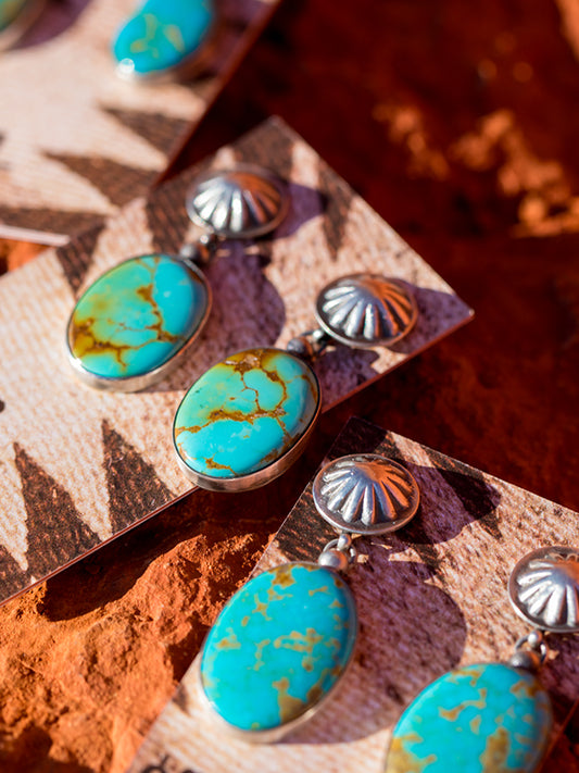 Kingman Concho Earrings