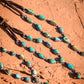 Royston leather Lariat Necklace