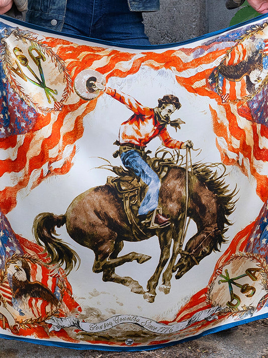 Americana Cowboy Wild Rag