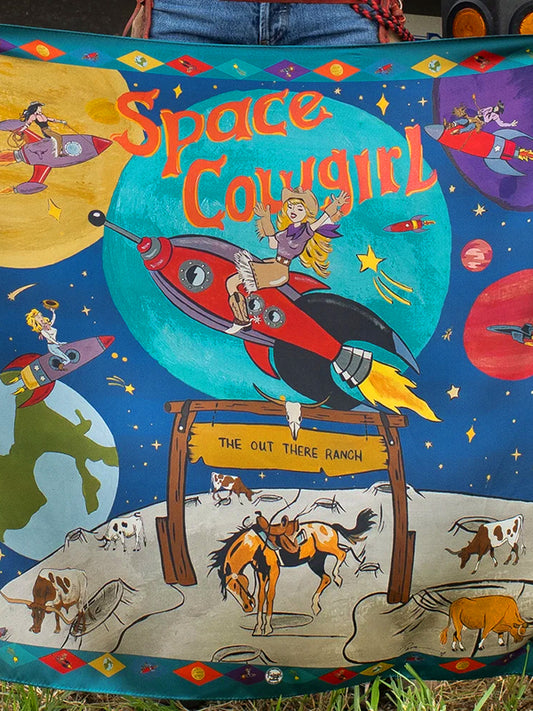 Space Cowgirl Wild Rag