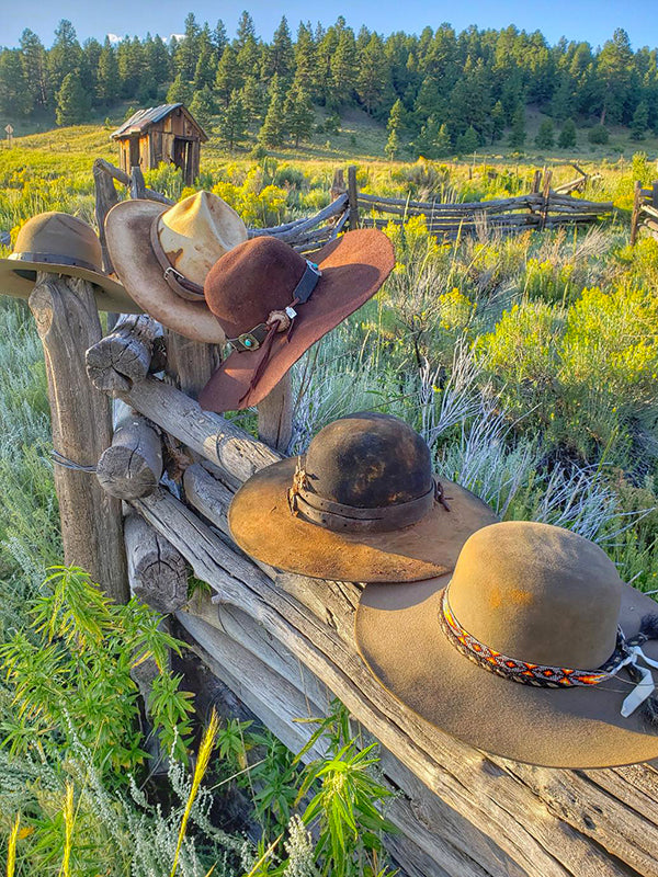 Ranch worn Thunderbird Hats