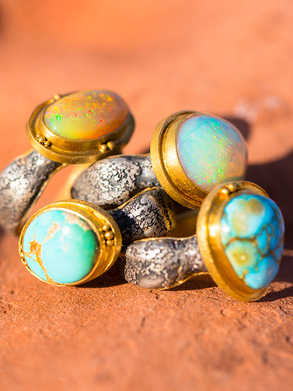 Egyptian Opal Ring