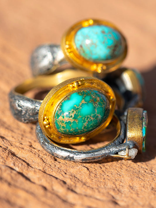 Turquoise Egyptian Ring