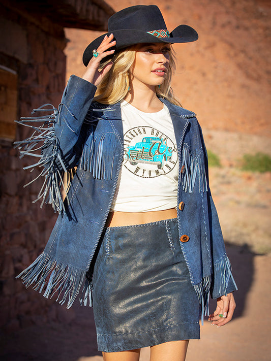 Jessie Fringe Jacket