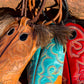Copper, Aqua, Red Boot Top