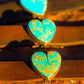 Vintage Leather Hearts