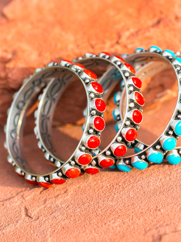 未着用 Jessie Western Turquoise bangle bracelets – Jessie Western