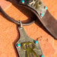 Comstock Ear Tag pendant