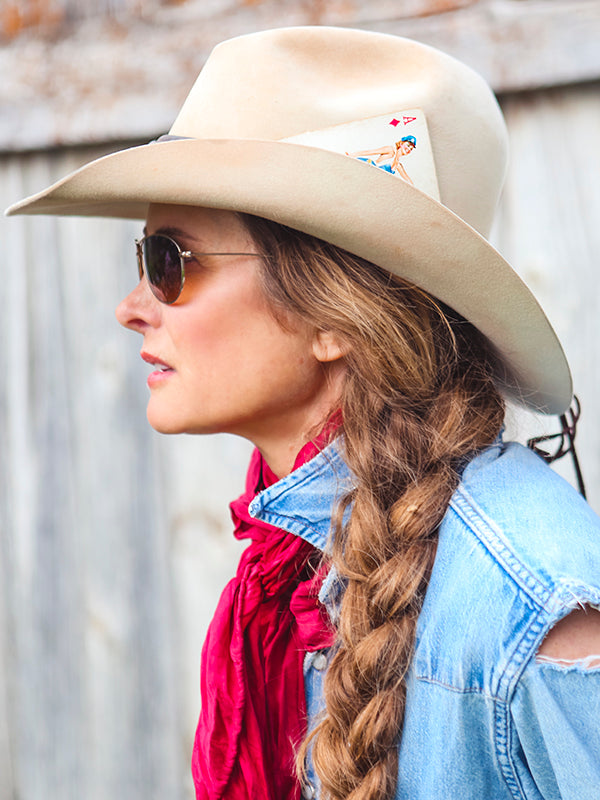 Ranch Worn Gambler hat – Brit West