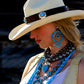 Gus hat with Spanish concho band
