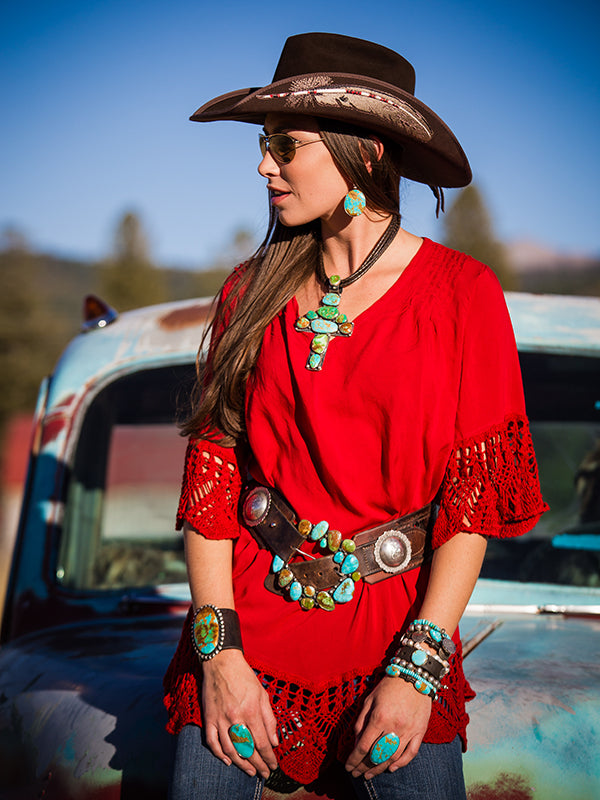 Turquoise Ranger Buckle – Brit West